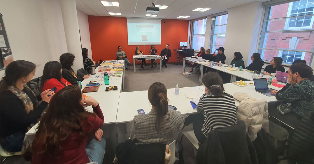 Attendees listening intently to proceedings at the workshop 