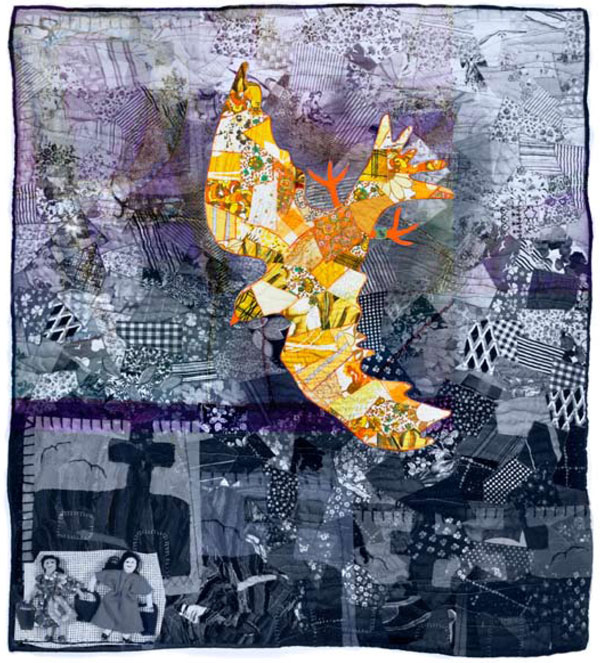 Front cover of catalogue 'Stitching Peace / Tisser la Paix'. (Photo: Martin Melaugh)