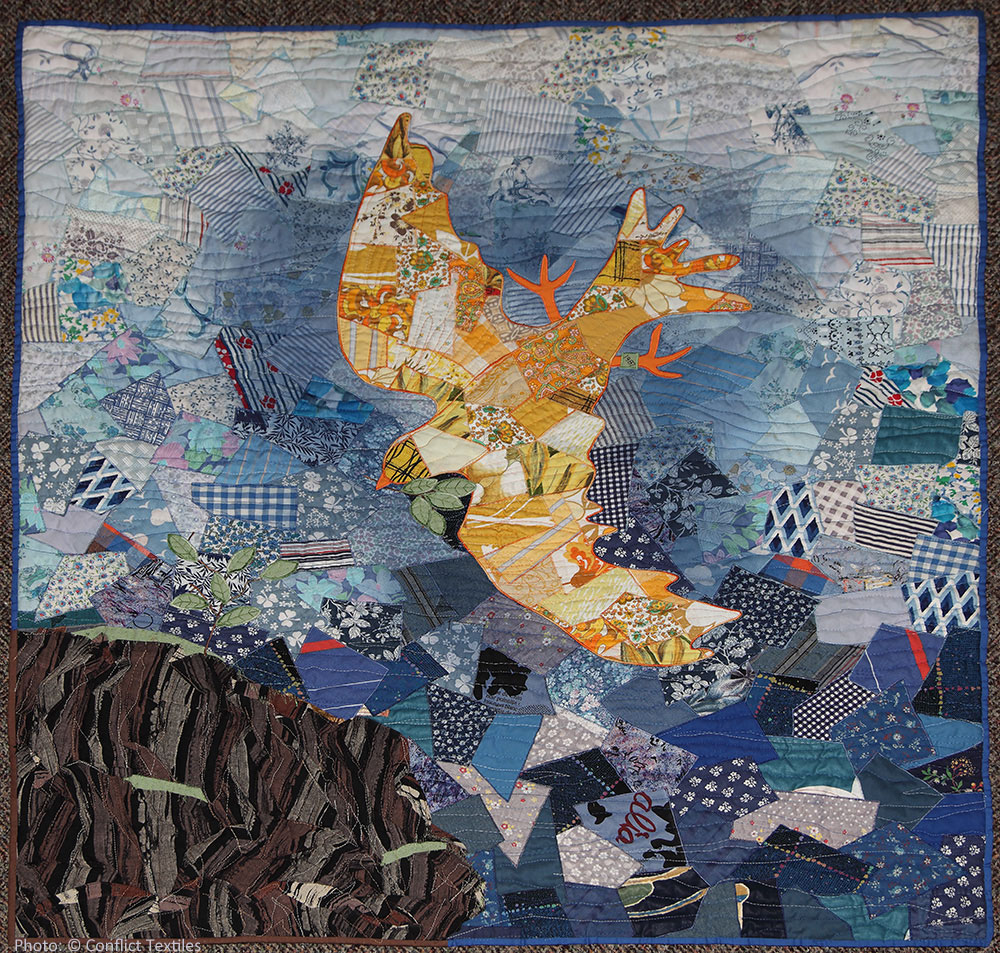 'Peace Dove', by Irene MacWilliam. (Photo: Martin Melaugh)