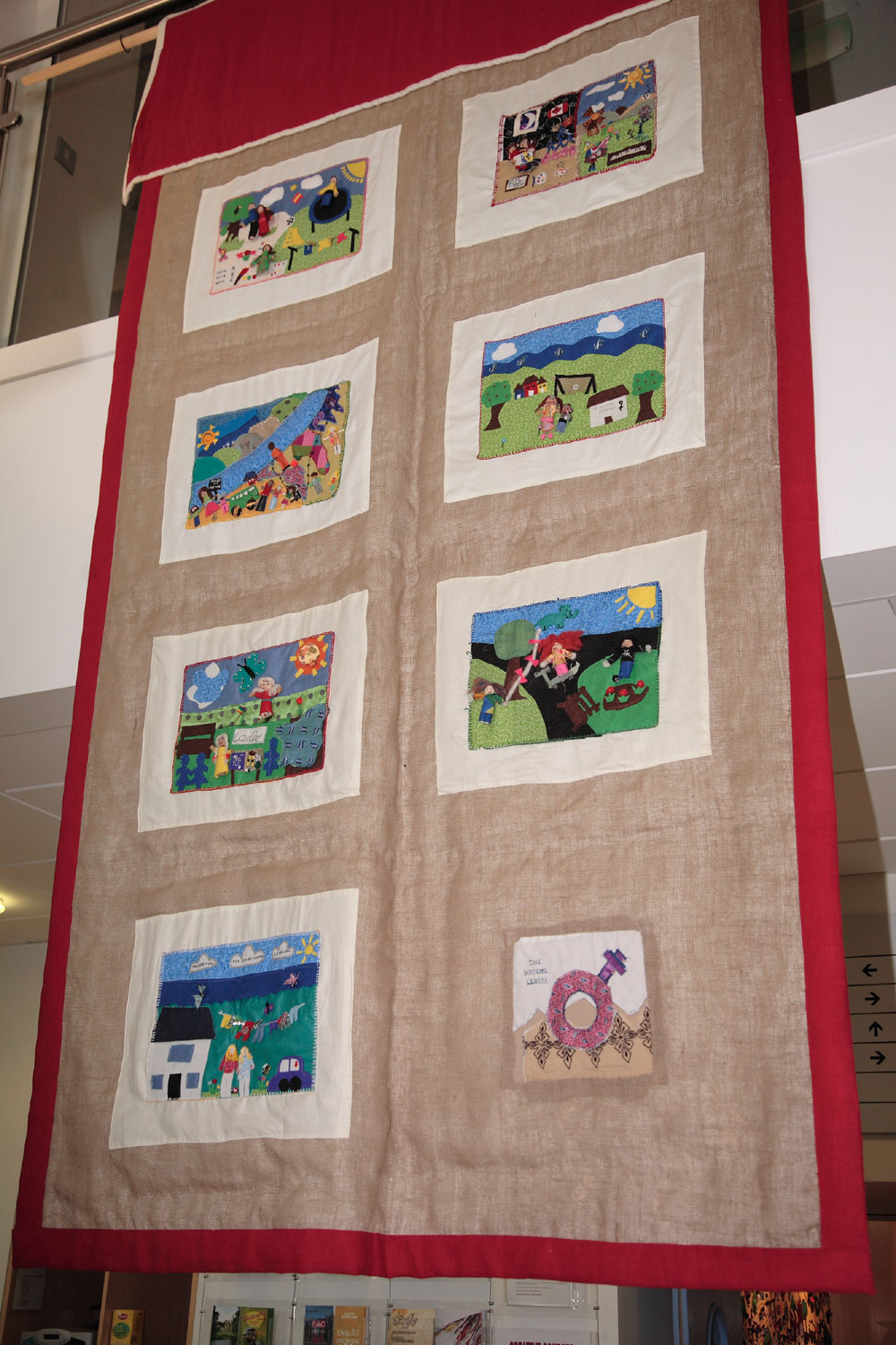 'A piece of me, a piece of us' by IPOD Young Women's Project, Women's Centre, Derry. (Photo: Martin Melaugh)