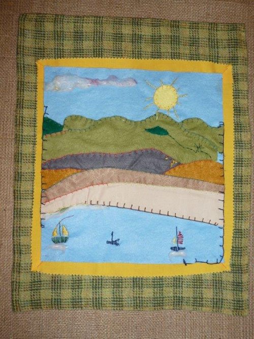 'The Hills of Carnlough', by Patricia McCormick. (Photo: Deborah Stockdale)