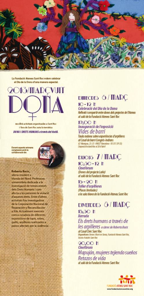 Programme for exhibition: 